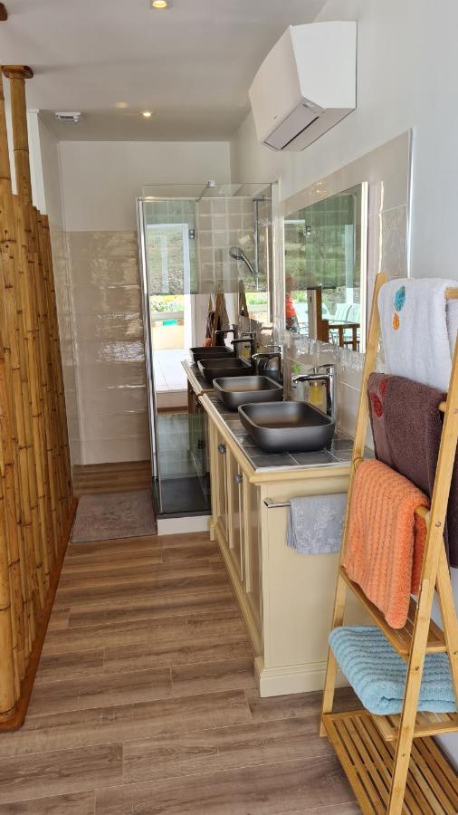 Chambres D'Hotes B&B La Bergeronnette Avec Piscine Couverte Chauffee Bizanet ภายนอก รูปภาพ